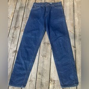 Vintage 90's Levi's 550 Orange Tab Dark Wash Jeans 33x36